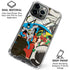 DC Comics Batman and Robin Vintage Action Pose iPhone 16 Pro Clear Case
